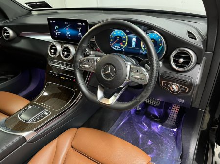 2022 Mercedes-Benz GLC Class 300de AMG Coupe - 19 Inch Alloys - Reversing Camera - Ambient Lighting - Sat Nav - Climate Control - Heated Seats - Apple CarPlay/Android Auto €57,950 thumbnail
