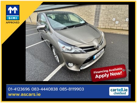 2017 Toyota Verso 1.6 D SOL SKYVIEW 7 SEATER ** PANORAMIC GLASS ROOF ** REVERSE CAMERA ** HALF LEATHER ** SUPERB EXAMPLE ** €10,995