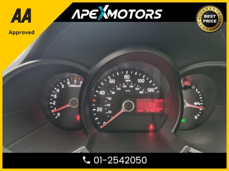 2012 Hyundai i10 KIA PICANTO * 1.0 5Dr 68BHP * NEW NCT APR-26 * LOW LOW MILES * IMMACULATE * 6-STAMPS SERVICE HISTORY * AA APPROVED * 101 SAFETY CHECKLIST * LOW TAX * 12-MONTH ROADSIDE ASSIST * ONE VERY CAREFUL OWNER €6,749