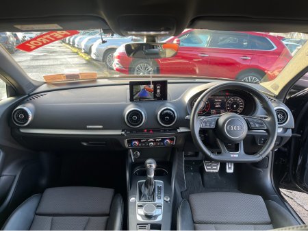 2018 Audi A3 S-LINE SALOON AUTOMATIC 1.4 PETROL //HIGH SPEC//LOW MILES//HALF LEATHER HEATED SEATS//ADAPTIVE CRUISE CONTROL//KEYLESS ENTRY// €22,950 thumbnail