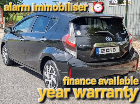 2019 Toyota Aqua 2019 TOYOTA AQUA HYBRID AUTO NCT'd 1 YEAR WARRANTY €12,900