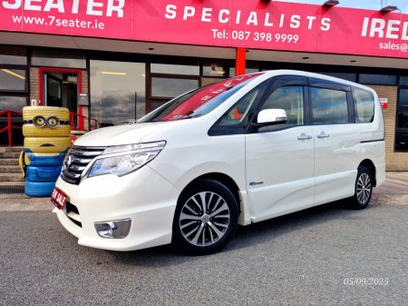 2016 Nissan Serena 2.0 PETROL HYBRID AUTOMATIC LOW MILEAGE PANORAMIC ROOF 7 SEATER €16,900