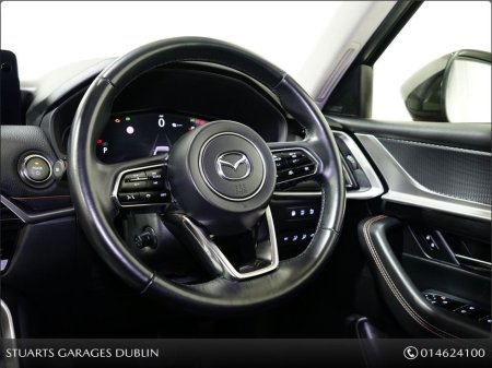 2022 Mazda CX-60 2.5 PHEV 327PS HOMURA, *JUST LISTED*HIGH SPEC* DRIVERS ASSISTANCE PACK, CONVENIENCE PACK, PAN PACK* SOUL RED CRYSTAL WITH BLACK LEATHER , RADAR CRUISE €38,945 thumbnail