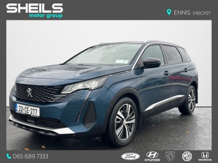 2022 Peugeot 5008 1.5 Diesel Allure 130BHP *7 Seater* €36,950