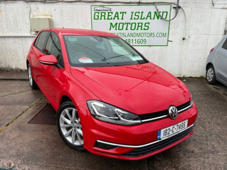2018 Volkswagen Golf 1.2TSI 3DR 85HP Trendline €18,950