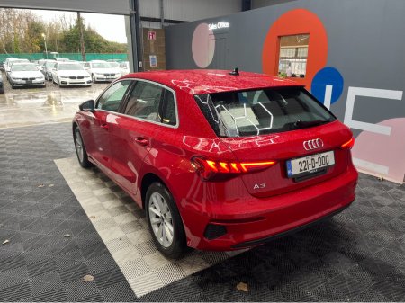 2022 Audi A3 Sportback ONLY €28950! 2022 AUDI A3 AUTOMATIC SPORTBACK TFSI 1.0L PETROL / 14K KMS / ADAPTIVE CRUISE CONTROL, HEATED SEATS, REVERSE CAMERA & MORE €28,950