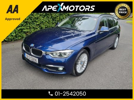 2019 BMW 3 Series 320D TOURING AUTO * FINANCE ARRANGED * AUTOMATIC (DSG) * WIRELESS APPLE CARPLAY * FULL TAN LEATHER  * IMMACULATE * TOP-SPEC M-SPORT * LOW LOW MILES * ADAPTIVE CRUISE * NEW NCT JUL-26 * LOW TAX €27,949