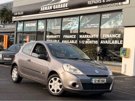 2012 Renault Clio III EXPRESSION 1.2 ETHANO ETHANOL 3DR 2DR €3,950 thumbnail
