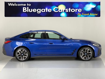 2022 BMW i4 EDRIVE40 M SPORT **LEATHER HEATED SEATS**MULTIFUNCTIONAL STEERING WHEEL**FULL DIGITAL DASH**CRUISE CONTROL**APPLE CAR PLAY**DRIVE MODES**AUTO LIGHTS**AUTO HOLD**ELECTRIC TAILGATE**ISOFIX** €35,795
