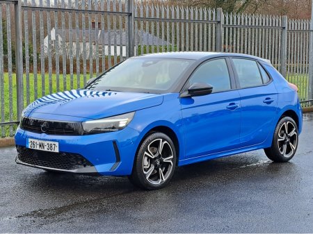 2026 Opel Corsa GS 1.2TURBO 100BHP **TOP SPEC** €27,500 thumbnail