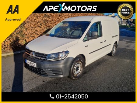 2016 Volkswagen Caddy Maxi FINANCE ARRANGED * MAXI C20 STARTLINE TDI 2DR * AA APPROVED  * 101 SAFETY CHECKLIST * 12-MONTH ROADSIDE ASSIST  * IMMACULATE * LOW LOW MILES * NEW DOE DEC-26 * VERY CAREFUL OWNER * CARTELL HISTORY €12,949