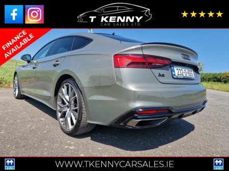 2023 Audi A5 SPORTBACK 35 TDI 163BHP S-TRONIC S LINE BLACK EDITION From €180 P/w €48,950