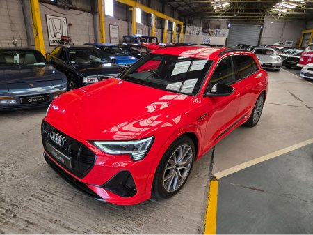 2021 Audi e-tron BLACK EDITION 55 Q QUATTRO// STUNNING CAR// F95KWHINISHED IN FIRE RED BLACK EDITION// TAXED FOR 12 MONTHS// €36,500