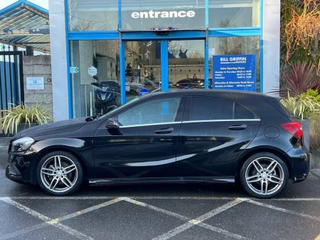 2016 Mercedes-Benz A Class A180 AMG-LINE 1.6 AUTO // FULL SERVICE HISTORY // VERY LOW MILEAGE // LEATHER/ALCANTARA AMG HEATED SEATS €18,900 thumbnail