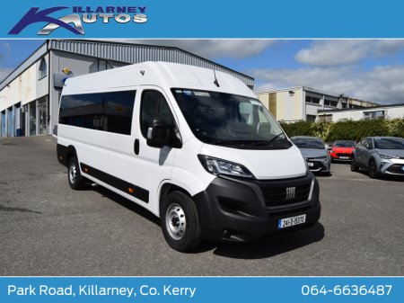 2024 Fiat Ducato Minibus 17 Seat Minibus 2.2 180HP With Tachograph Price Plus Vat €56,650