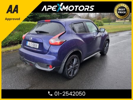2016 Nissan Juke FINANCE ARRANGED * 1.2 DIG-T TEKNA 117BHP 5DR * TOP-SPEC 5DR SUV * LEATHER INTERIOR * AA APPROVED * 101 SAFETY CHECKLIST * IMMACULATE * HEATED SEATS * COLOUR REVERSE CAMERA * LOW LOW MILES *01-2542050 €9,949 thumbnail