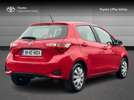 2018 Toyota Yaris 1.0 VVT-I ACTIVE 68BHP 5DR €12,950 thumbnail