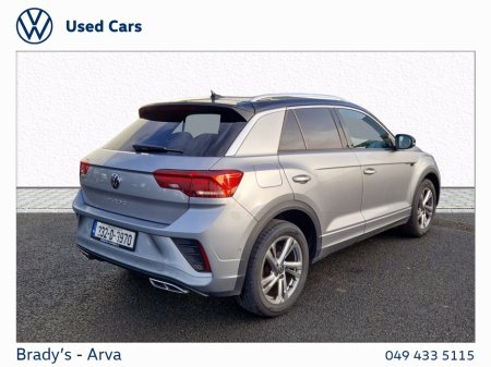 2023 Volkswagen T-Roc R-LINE 1.5 TSI 150BHP D7F 5DR €28,950 thumbnail