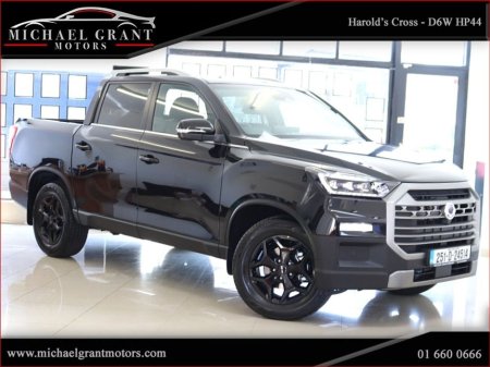 2025 KGM Musso NEW MODEL 2.2 DSL AUTOMATIC P/T 4WD 4DR AWD PICK UP TRUCK DOUBLE CAB N1 COMMERCIAL €37,495