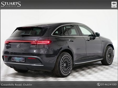 2023 Mercedes-Benz EQC EQC 400 AMG LINE: SELENITE GREY METALLIC WITH BLACK LEATHER, SUNROOF, 21” DIAMOND CUT TURBINE ALLOYS, SIDE RUNNING BOARDS, KEYLESS ENTRY €39,945 thumbnail
