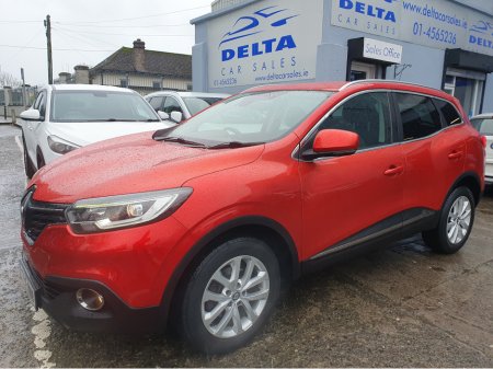 2017 Renault Kadjar DYNAMIQUE NAV 1.5 DCI 110BHP NCT 03/28 FINANCE AVAILABLE @ €49 PER WEEK TOUCH SCREEN MEDIA/ SAT NAV/ BLUETOOTH/ PARKING SENSORS/ ELECTRONIC HANDBRAKE/ HISTORY CHECKED €10,900 thumbnail