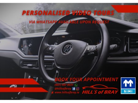 2023 Volkswagen Polo LIFE 1.0 TSI 95BHP D7F 5DR AUTO IRISH CAR FULL SERVICE HISTORY €20,995 thumbnail