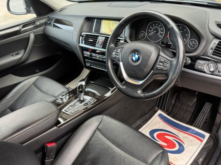 2016 BMW X3 2.0 20d xLine SUV 5dr Diesel Auto xDrive Euro 6 (s/s) (190 ps) PARKING SENSORS + FULL LEATHER INTERIOR + HEATED SEATS €19,400 thumbnail