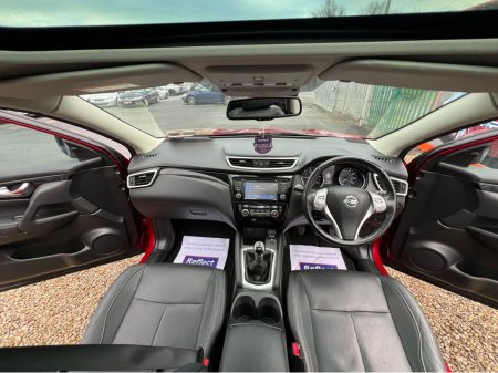 2017 Nissan Qashqai ==1.5 DCI TEKNA //FULL LEATHER//PAN ROOF//HEATED SEATS== €11,950 thumbnail