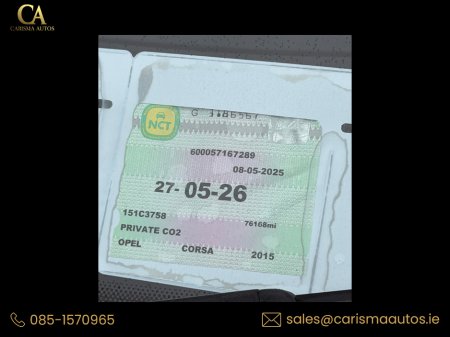 2015 Opel Corsa EXCITE 1.4 90PS MTA 5DR AUTO €8,250 thumbnail