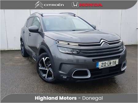 2021 Citroen C5 Aircross FEEL PACK DIESEL AUTOMATIC * LOW KMS * FULL CITROEN SERVICE HISTORY * WARRANTY TO JULY 2026 * €24,990