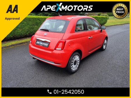 2017 Fiat 500 FINANCE ARRANGED * TOP-SPEC LOUNGE MODEL * PAN SUNROOF * NEW NCT FEB-28 * IMMACULATE * STAMPED SERVICE HISTORY * AA APPROVED * 101 SAFETY CHECKLIST * LOW LOW MILES * 2-KEYS * LOW TAX * 12-MONTH ROADSI €11,949 thumbnail