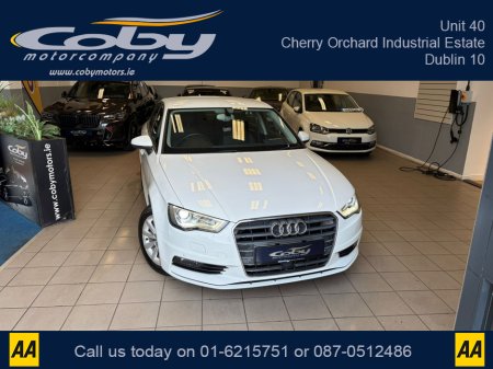 2015 Audi A3 1.4 Petrol Auto Saloon 4DR. New NCT done before collection, Reverse Camera, Dual Climate Control, MFSW, Cruise Control, Sat Nav, Handsfree, Parking Sensors, Paddle Shift and more. €13,750 thumbnail