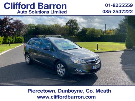 2012 Vauxhall Astra 1.7 CDTI EXCLUSIVE NCT August €2,000