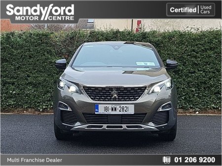 2018 Peugeot 3008 1.2 GT LINE PureTech 130bhp €17,950 thumbnail