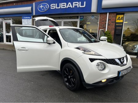 2015 Nissan Juke 1.5 DCI TEKNA SUV in White + Black Detail & Black Leather - Trade-In Welcome - Assured Dealer Warranty & Fully Serviced - €7,950 thumbnail