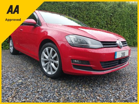 2016 Volkswagen Golf 1.4 TSI AUTOMATIC HIGHLINE 17" SPORTS ALLOYS REVERSE CAMERA AUTO HEADLIGHTS FACTORY IMMOBILISER KEYLESS ENTRY MULTI-FUNCTION STEERING WHEEL AUTO HOLD HANDBRAKE ONLY 40,150Kms 4 NEW TYRES NCT ROADT €16,995 thumbnail