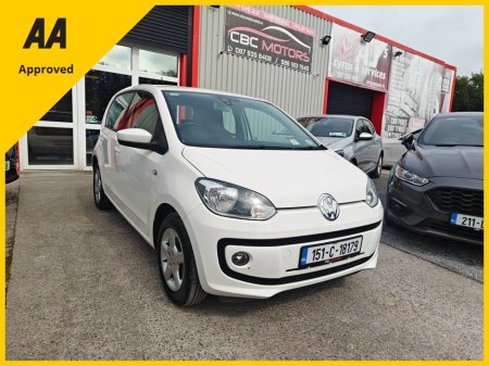 2015 Volkswagen up! 2015 5DR AUTO New NCT €8,950