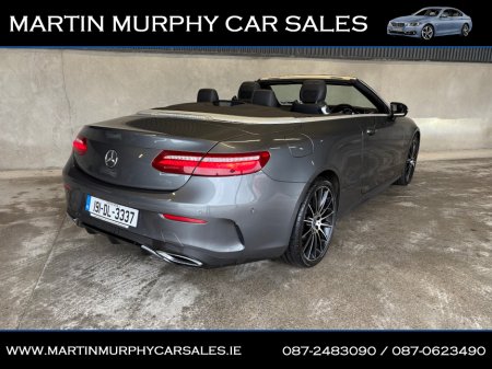 2019 Mercedes-Benz E Class E220 D AMG LINE 4MATIC SOFT TOP CABRIOLET €37,950 thumbnail