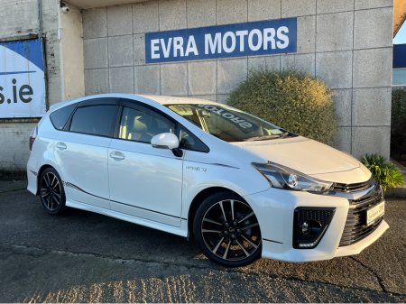 2015 Toyota Prius Alpha GS SPORT 7 SEATER AUTOMATIC HYBRID 1.8 PETROL //LOW MILES//HIGH SPEC//HALF LEATHER SEATS//KEYLESS ENTRY//REVERSE CAMERA// €17,950