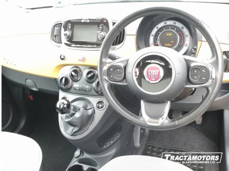 2016 Fiat 500 1.2 LOUNGE 69BHP 3DR €8,699