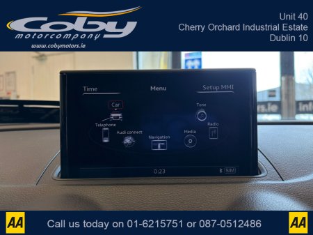 2015 Audi A3 1.4 Petrol Auto Saloon 4DR. New NCT done before collection, Reverse Camera, Dual Climate Control, MFSW, Cruise Control, Sat Nav, Handsfree, Parking Sensors, Paddle Shift and more. €13,750 thumbnail