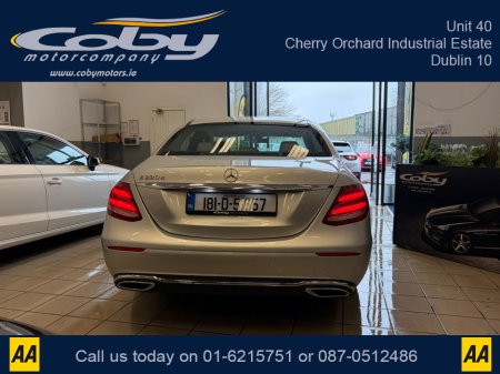 2018 Mercedes-Benz E Class E220 BLUETEC AMG LINE 5DR AUTO.  New NCT, Cruise Control, Full Leather, Alloy Wheels, 2 Keys, Dual Climate Control, Sat Nav, BT, Full Electrics, Parking Sensors, Heated Seats, MFSW, Handsfree, & mor €26,950 thumbnail