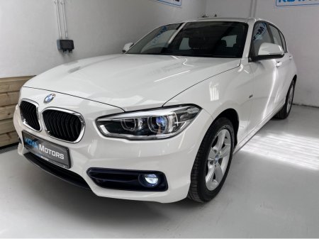 2016 BMW 1 Series 118D 2.0 DIESEL SPORT AUTOMATIC // LED MATRIX LIGHTING // LANE DEPARTURE ASSIST // PRO MEDIA PACK // CRUISE CONTROL // FRONT FOGS // SPORT ALLOYS €14,950