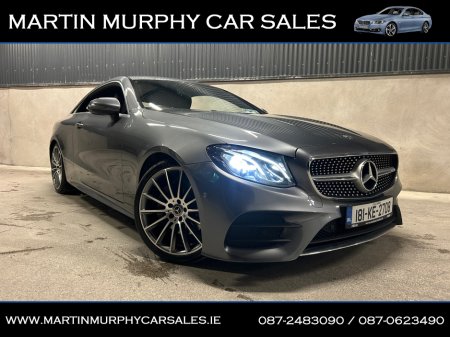 2018 Mercedes-Benz E Class E220 D AMG LINE LOW KMS €28,950