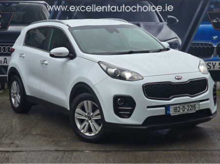 2018 Kia Sportage PLATINUM SAM 5DR WHITE HIGH SPEC. IMMACULATE €15,950