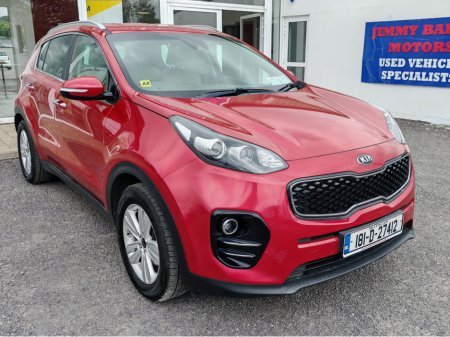 2018 Kia Sportage PLATINUM SAM 5DR €17,800