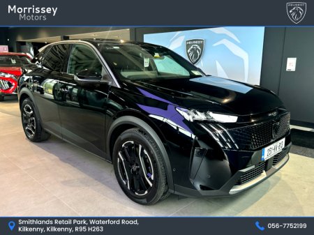 2025 Peugeot 3008 ALLURE 73KWH 210BHP 4DR €39,950