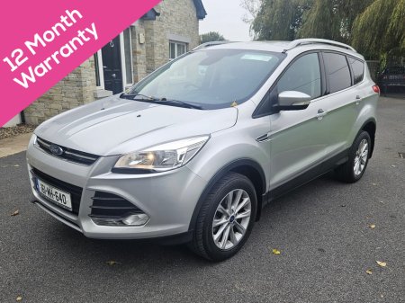2016 Ford Kuga TITANIUM 2.0 TD 120BHP 5DR FWD - FREE 12 MONTH WARRANTY €14,950