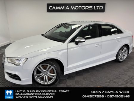 2016 Audi S3 AUDI S3 QUATTRO 300BHP*HALF LEATHER ALCANTARA SEATS*REVERSE CAMERA*BLUETOOTH AUDIO*FINANCE AVAILABLE TRADE INS WELCOME* €22,500 thumbnail