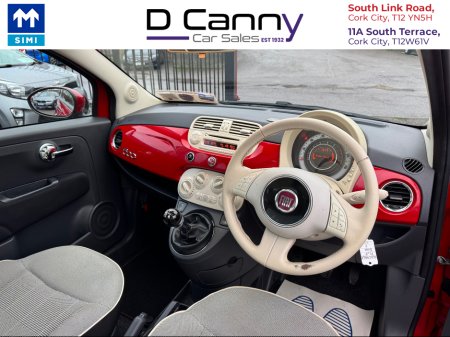 2014 Fiat 500 1.2 LOUNGE 69BHP 3DR €7,900 thumbnail
